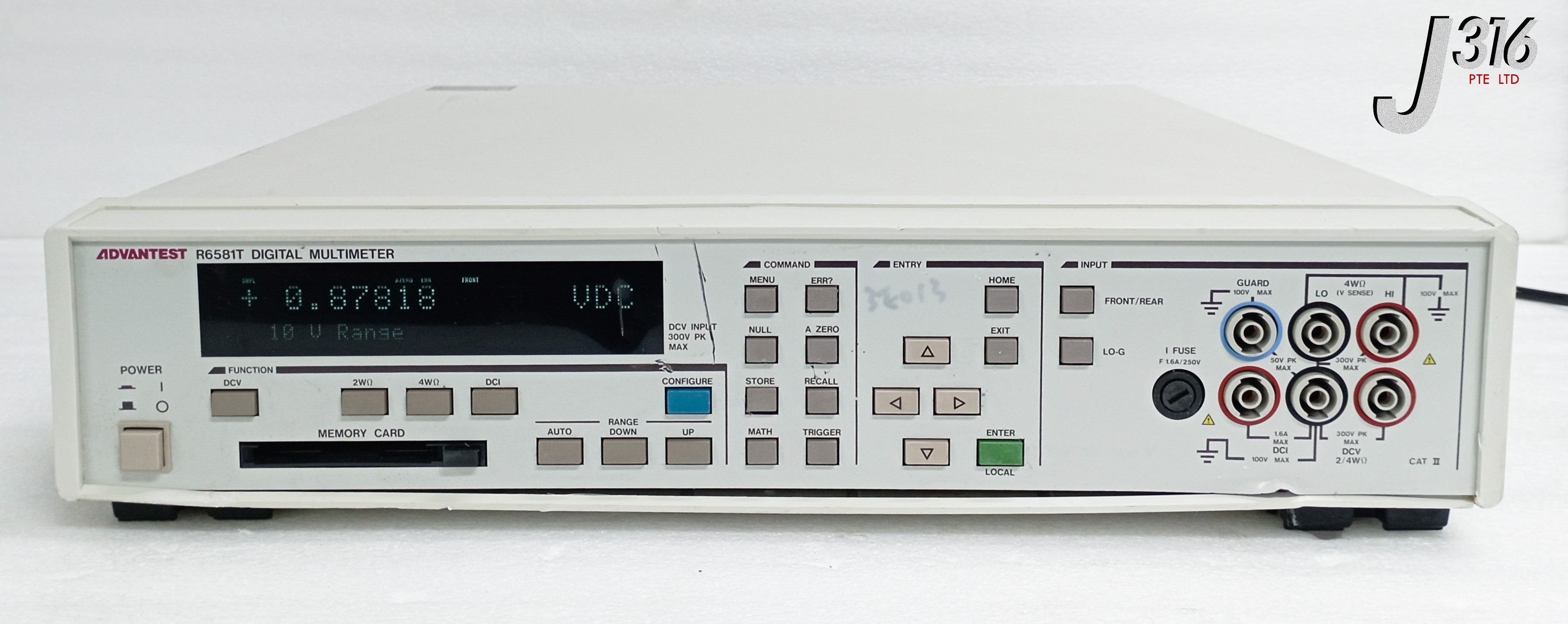 29752 ADVANTEST DIGITAL MULTIMETER R6581T | eBay